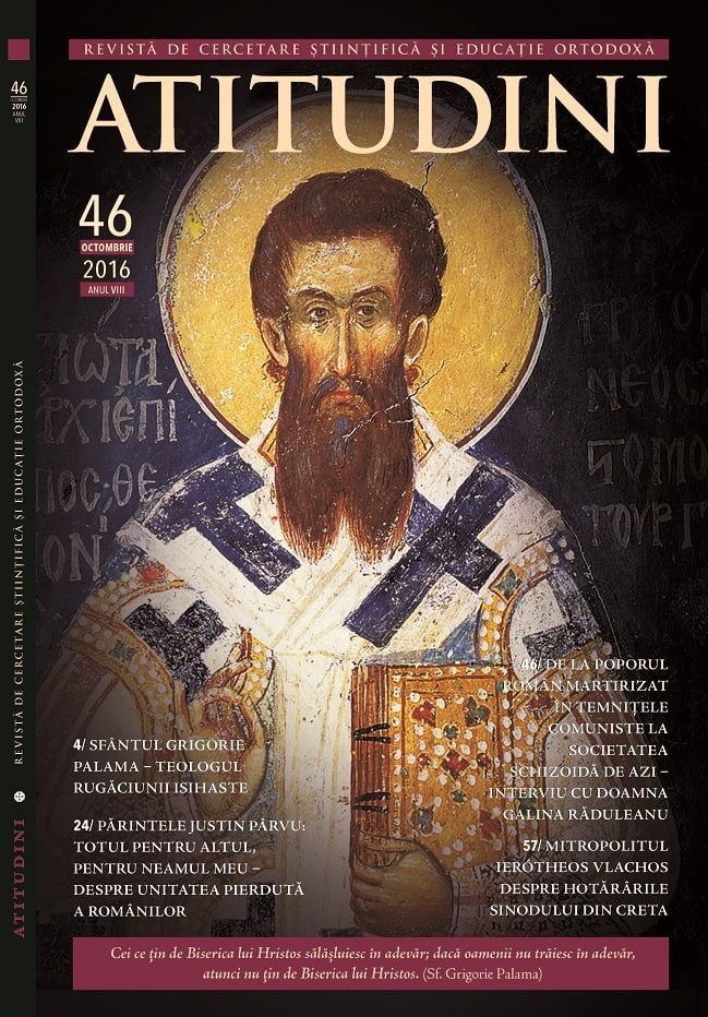 Revista Ortodoxa ATITUDINI 46 Revista Ortodoxa ATITUDINI 46